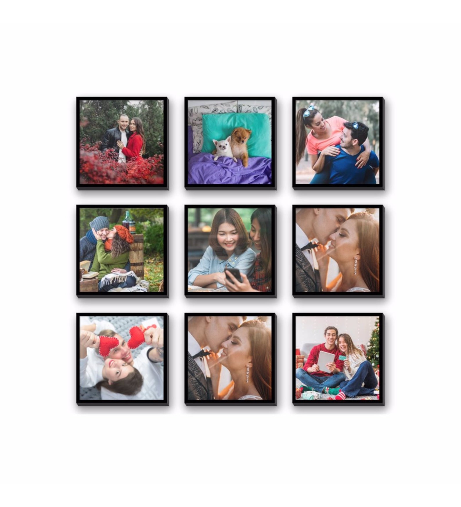Picture Frame Photo Wall Decor Square Frames Mixtiles Etsy