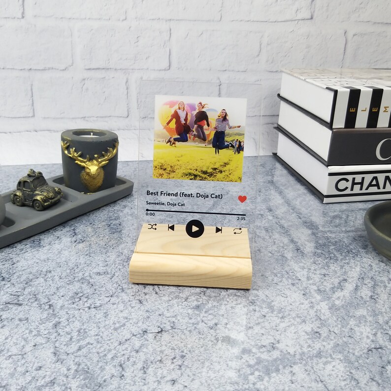 Custom Album Cover Custom Album Plaque Gift for Boyfriend Etsy