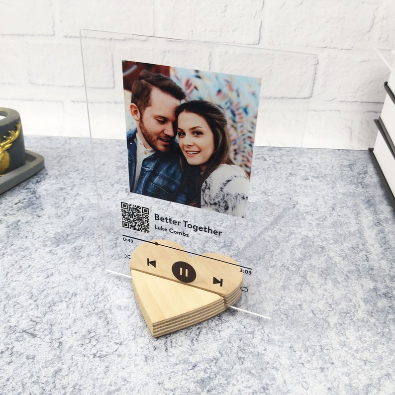 Custom Album Cover Custom Album Plaque Gift for Boyfriend Etsy