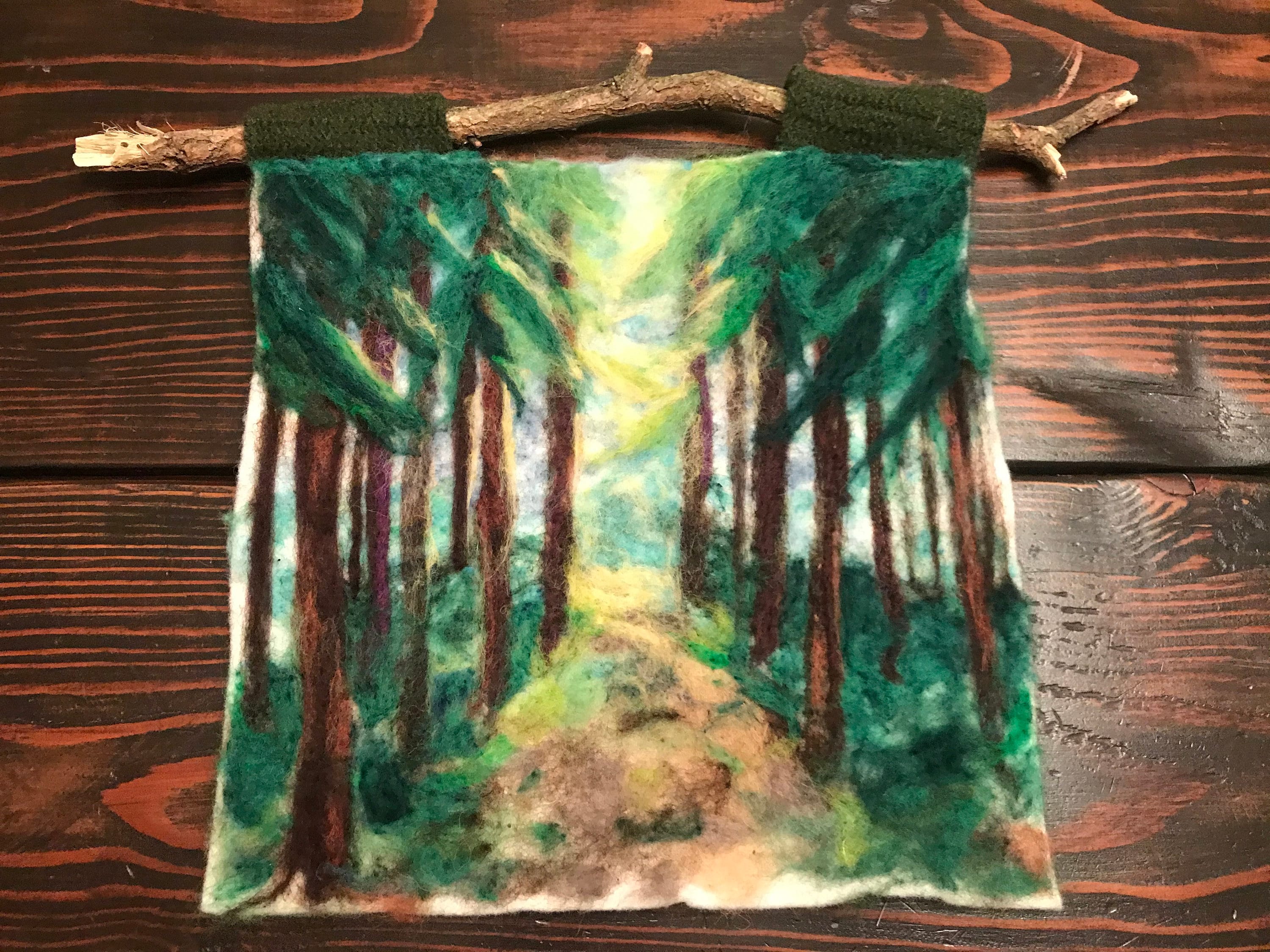 Felted Wool Wall Hangings custom for You | Etsy
