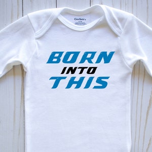 Detroit Lions Onesie | Baby Lions | Baby Gift | Detroit Lions Baby Onesie | Detroit Lions Baby Clothes | Detroit Lions Baby | Lions Baby