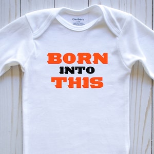 Bengals Onesie | Baby Bengals | Baby Gift | Bengals Baby Onesie | Bengals Baby Clothes | Cincinnati Bengals Baby | Bengals Baby