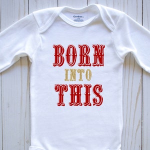 49ers Onesie | Baby 49ers  | Baby Gift | 49ers Baby Onesie | 49ers Baby Clothes | San Francisco 49ers Baby |  49ers Baby | 49ers