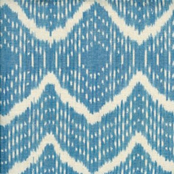 1513/5-Amu Ikat 54"-Lake/Blue - Real ikat -Handwoven -Central Asian Ikat -Boho -Upholstery -Pillows -Seat Cushions -Pillows -Jackets