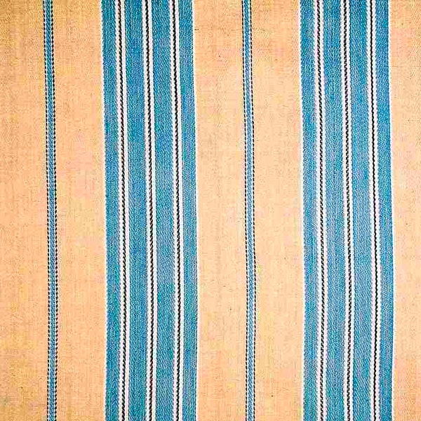 2081-Victorian Stripe 54"-Sand/Light Blue-Vintage Stripes-French Stripes-Farmhouse-Country-Ticking-Upholstery-Curtain-Pillow-Coastal-Bedding