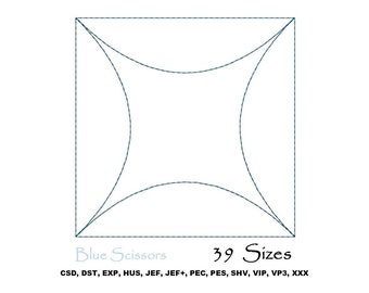 Quilt Block Embroidery Design, Annaleigh Quilting Embroidery Design, Embroidery Quilting Design, Quilting Circle, Quilting Circle Embroidery