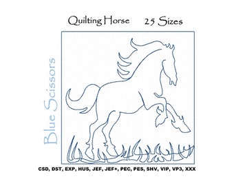 Quilt Block Embroidery Design, Quilting Embroidery Design, Horse Embroidery Design, Quilting Blocks Embroidery Design, Embroidery Horse