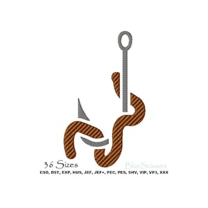 Peut inclure: Un hameçon de pêche brun et gris avec un ver dessus. 36 Tailles : CSD, DST, EXP, HUS, JEF, JEF+, PEC, PES, SHV, VIP, VP3, XXX