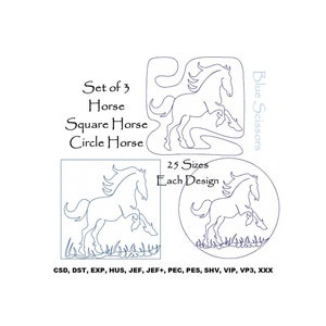 Quilt Block Embroidery Design, Quilting Embroidery Design, Horse Embroidery Design, Quilting Blocks Embroidery Design, Embroidery Horse