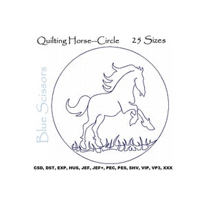 Quilt Block Embroidery Design, Quilting Embroidery Design, Horse Embroidery Design, Quilting Blocks Embroidery Design, Embroidery Horse