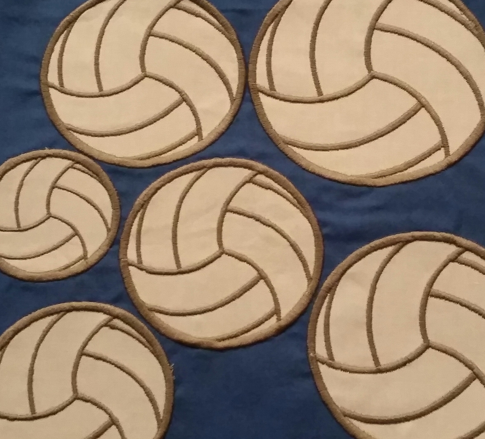Volleyball applique embroidery design applique volleyball  etsy