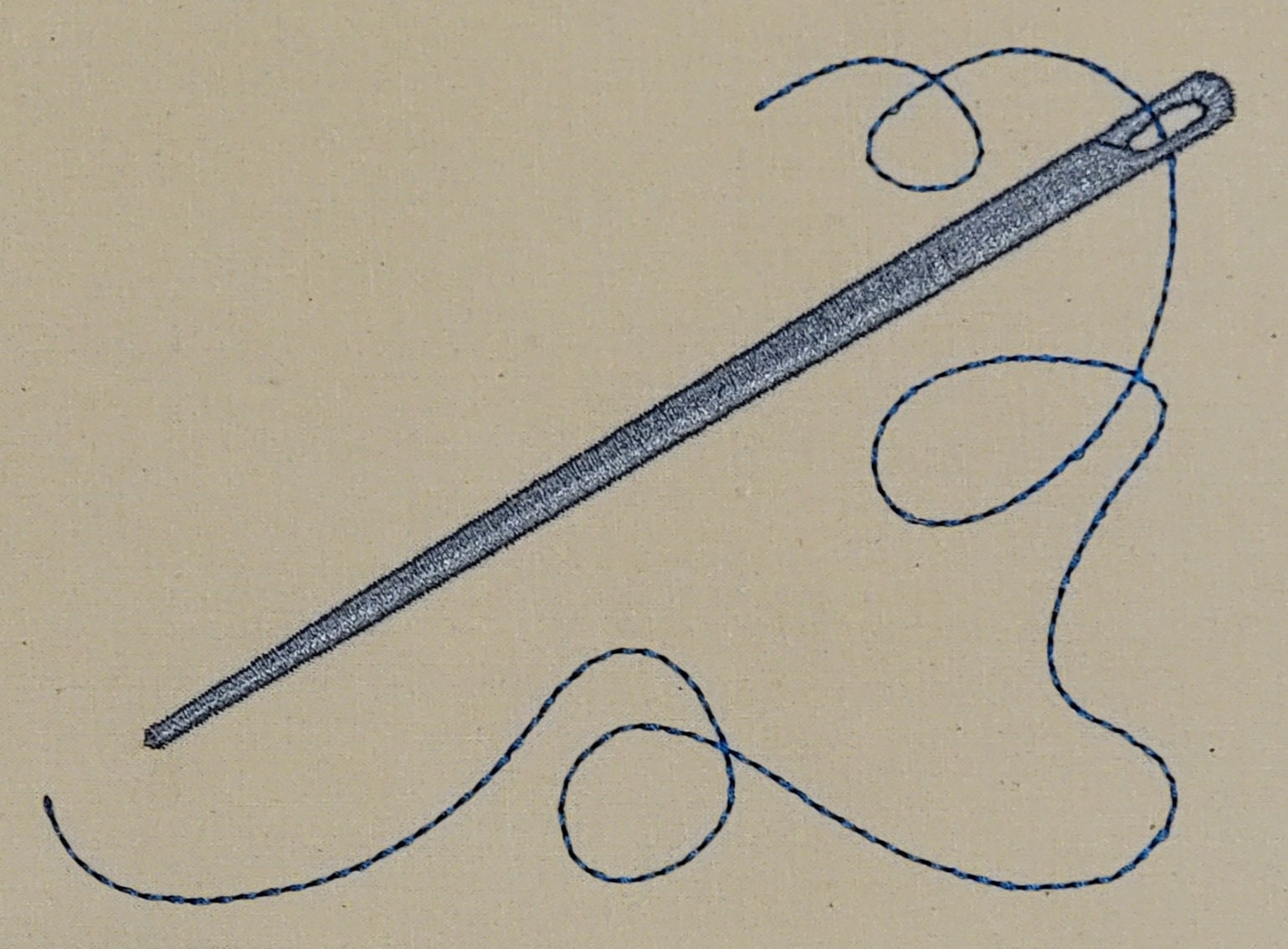 Needle and Thread Embroidery Design Needle Embroidery Design Etsy