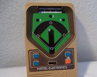mattel baseball 1978