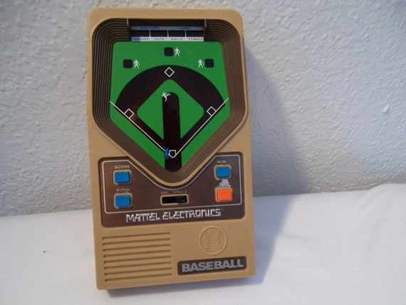 handheld baseball game