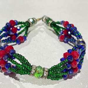 YEMAYA MAYELEWO Ilde Pulsera Santeria Bracelet | Ilde mazo Yemaya Yemanya Mayelewo Aggana Yoruba Ifa Orisha