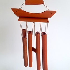 BAMBOO Wind Chime | Feng Shui Windchime | Feng Shui Decor | Bamboo Decor | Patio Balcony Chime | Zen Decor | Garden Chime