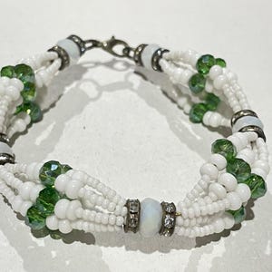 OBATALA ALAGUEMA Ilde Pulsera Santeria Bracelet | Ilde mazo Obbatala Alaguema Yoruba Ifa Orisha