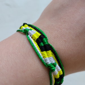 Handmade Waxed Thread Waterproof Adjustable Bracelet | Surf Boho Bracelet | Friendship Bracelet | Unisex woven braided bracelet
