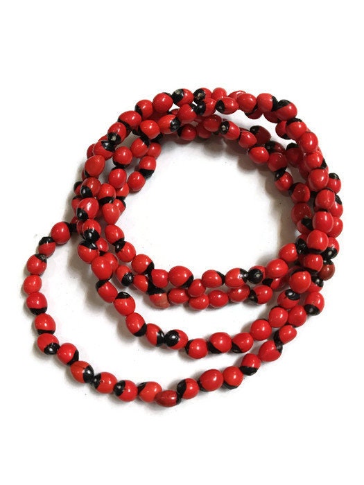 Peony outlet seed necklace