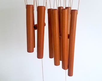 BAMBOO Wind Chime | Feng Shui Windchime | Feng Shui Decor | Bamboo Decor | Patio Balcony Chime | Zen Decor | Garden Chime