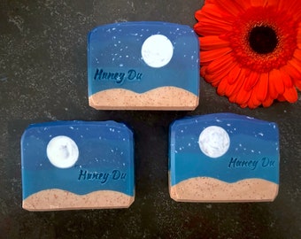 Jabón de leche de coco natural / Twilight Desert Moon