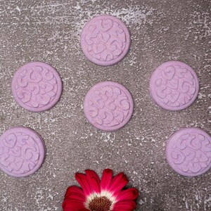 Vegan Shower Cookies *Lavender Chamomile* 6pk