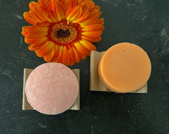 Champú y acondicionador sólidos / Coco y mango