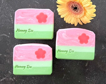 Jabón natural de leche de coco / Jengibre y lima