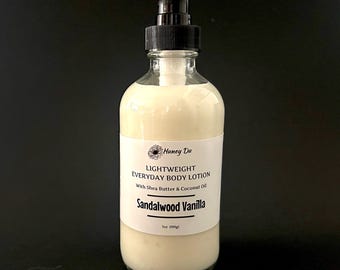 Loción corporal ligera / Sándalo y vainilla