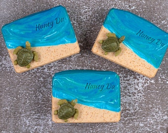 Jabón natural de leche de coco / Turtle Beach