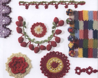 Häkelmotive Anleitungen // 156 Designs zum Stricken & Häkeln // 10 Häkelprojekte // PDF Häkelanleitung