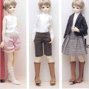 Blythe// Licca // Momoko// petite blythe Libro de trajes de costura de muñecas Libro de patrones de ropa de muñeca japonesa imagen 10