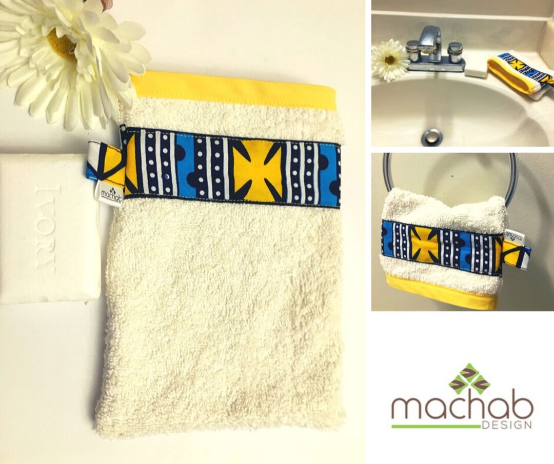 Washcloth Bath Glove Birth Gift Etsy