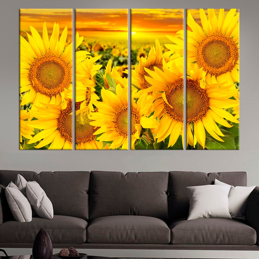 Sunflowers Wall Art Sunflower Print Sunflowers Art Print Etsy
