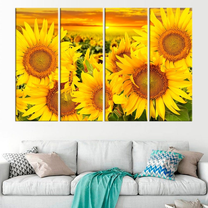 Sunflowers Wall Art Sunflower Print Sunflowers Art Print | Etsy