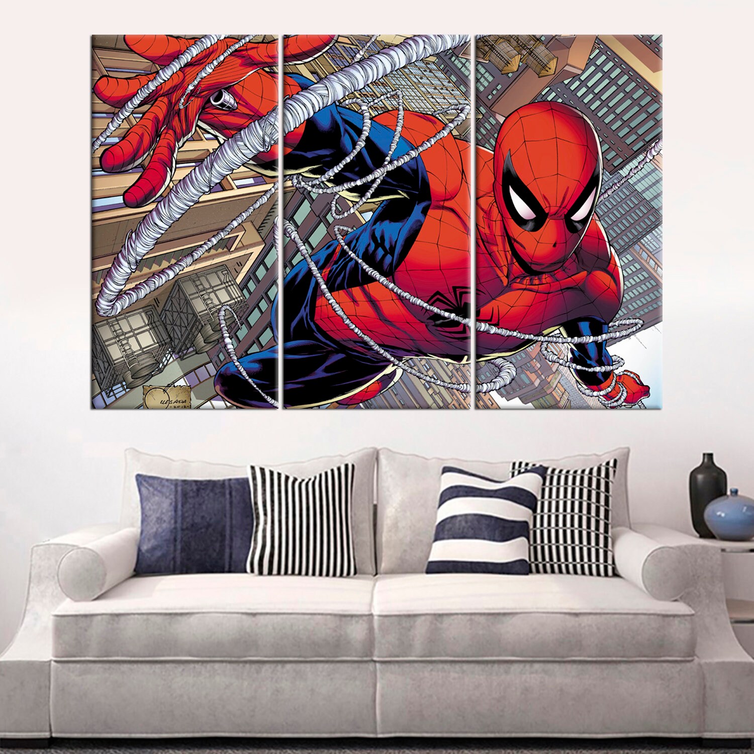 Amazing Spider Man Modern Art Print Comic Wall Art Etsy