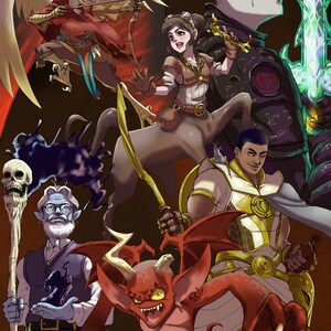 Party Portrait (6 Character Version)