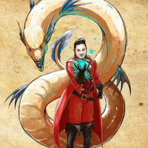 Single Full-Body Character Portrait