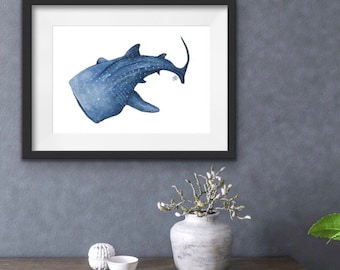 Whale Shark Art Print