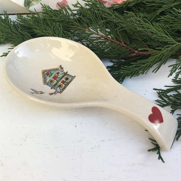 Vintage Spoon Rest for Kitchen Etsy