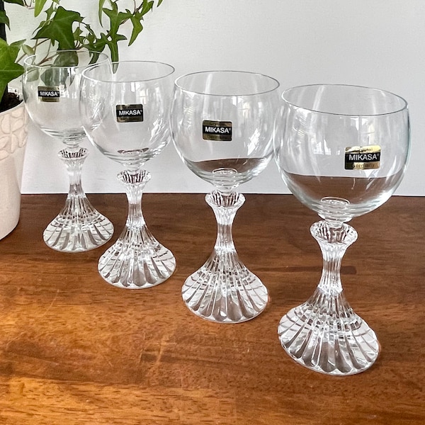 Mikasa Crystal Glass Etsy