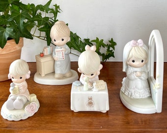Vintage Enesco Precious Moments Figurines - Sold Separately