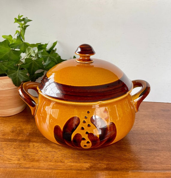 Villeroy and Boch Soup Tureen Picnic Mettlach Germany Brown - Etsy