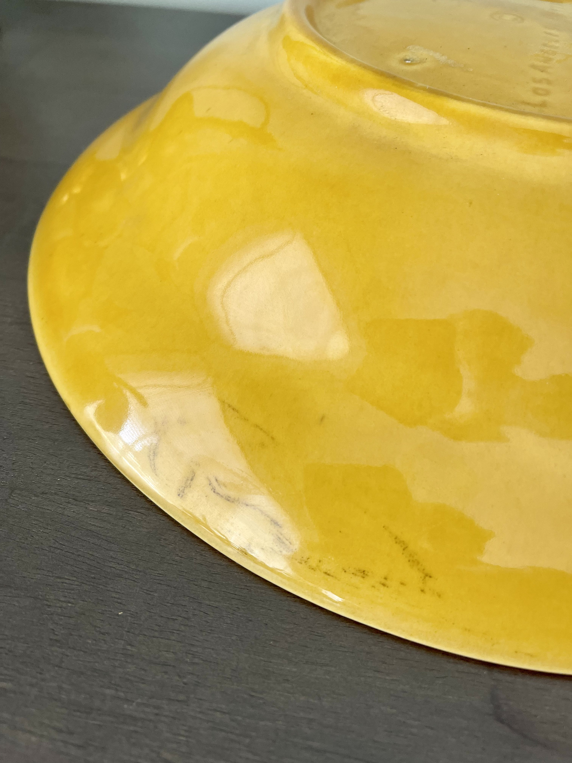 Los Angeles Pottery 14 Ceramic Salad Serving Bowl Pasta