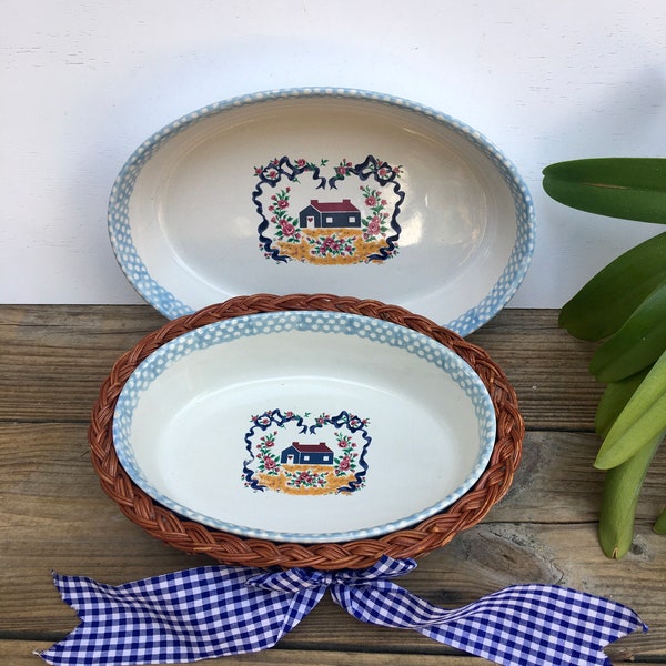 Checkered Dishes Etsy