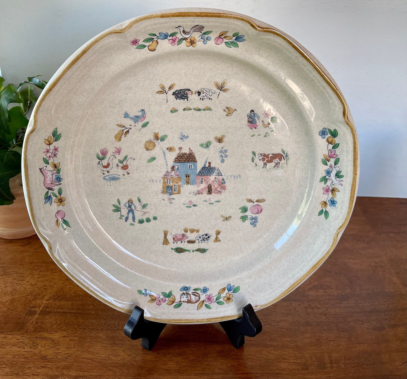 4 International Heartland Stoneware Dinner Plate Heartland Etsy