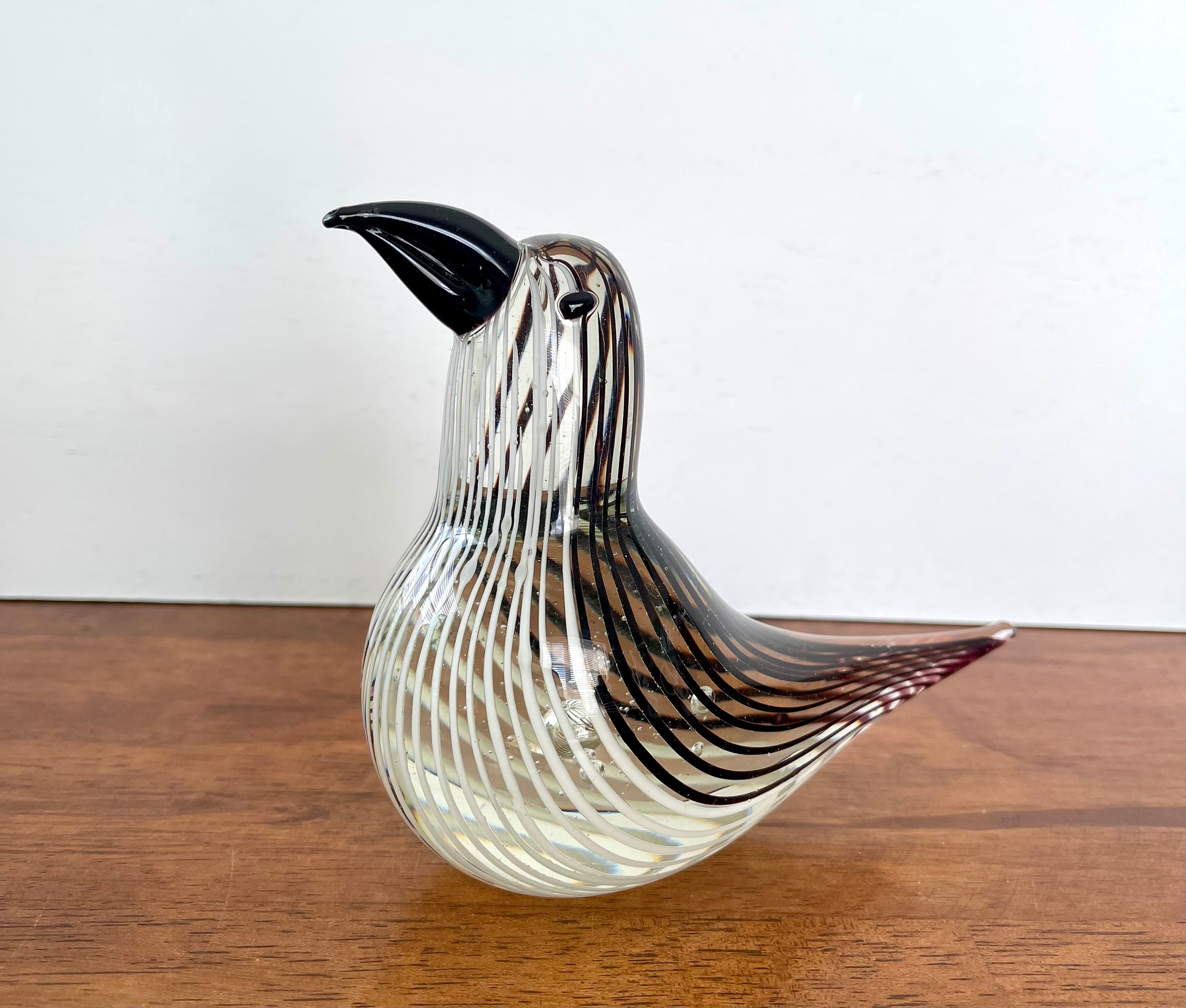 Salviati｜murano/ムラーノ｜ガラスオブジェクト｜白黒｜鳥｜ Salviati｜murano/ムラーノ｜ガラスオブジェクト｜赤｜鳥