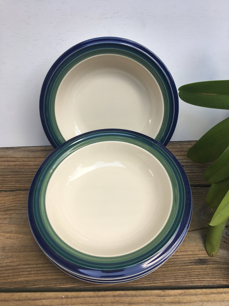 Pfaltzgraff Ocean Breeze Rim Soup Bowl - Thumbnail 2