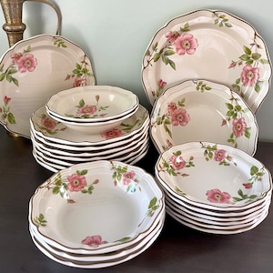 Vintage Mikasa Heritage “Rose Pedals “  Dinnerware - Mikasa  Replacement - SOLD SEPARATELY