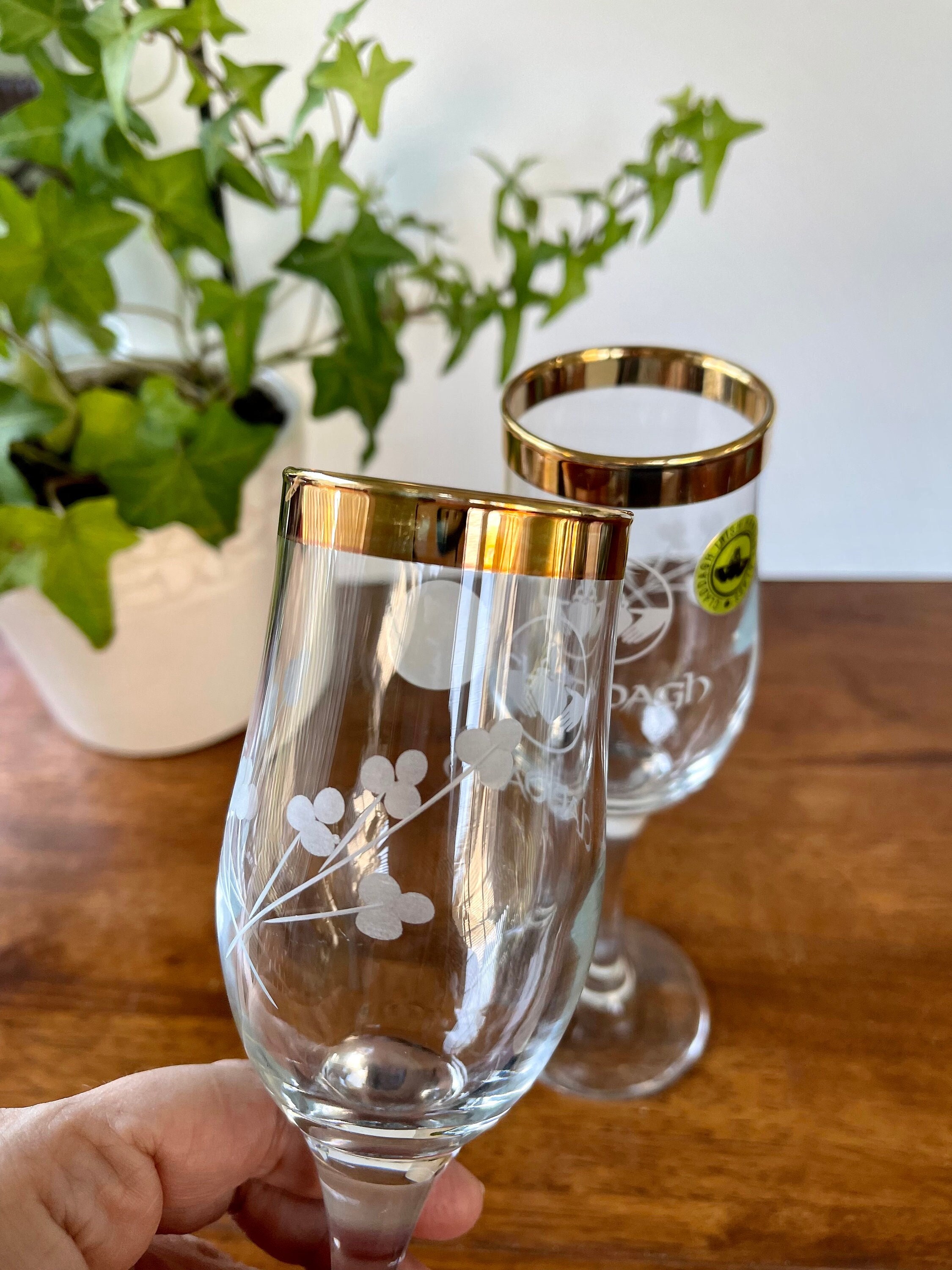 Waterford Crystal Mara Crystal Wine Glasses, Set of Two